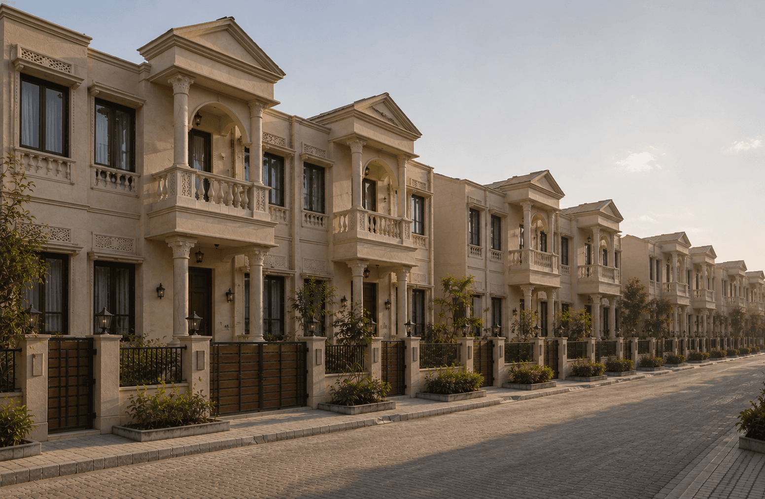 Garden and outdoor living at The Palm