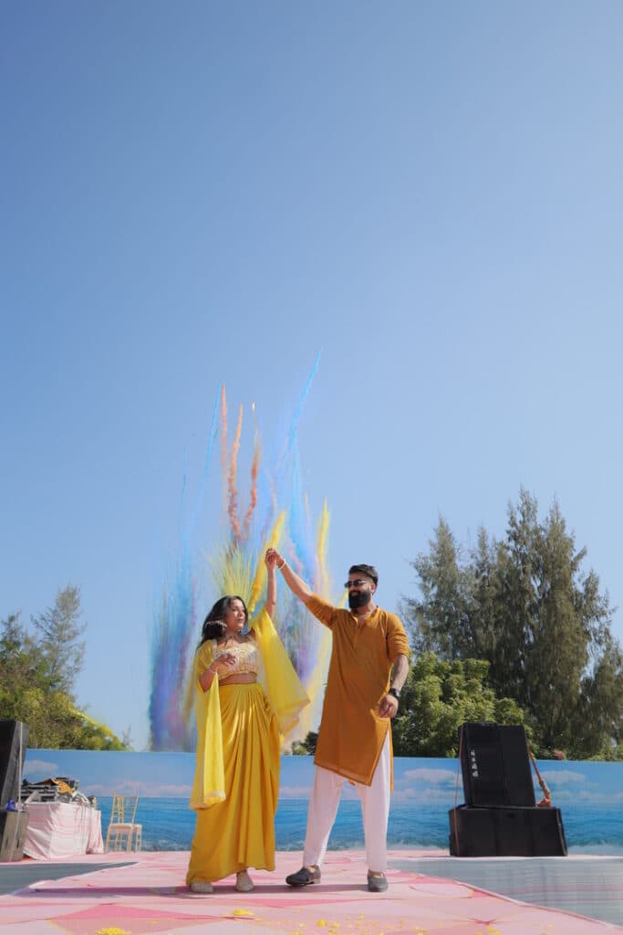 Wedding celebrations at The Palm Villas